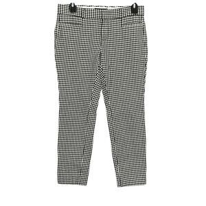 Express Sloan Gingham Checkered Cropped Pants Women’s Size 2 Petite Chic